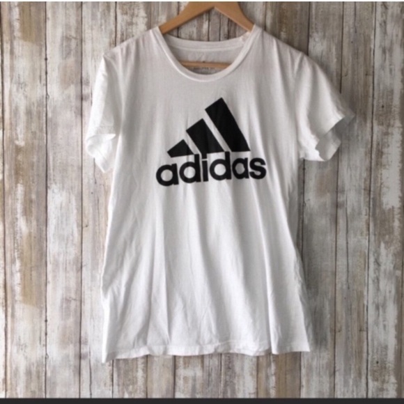 adidas Tops - Adidas White Amplifier Tee